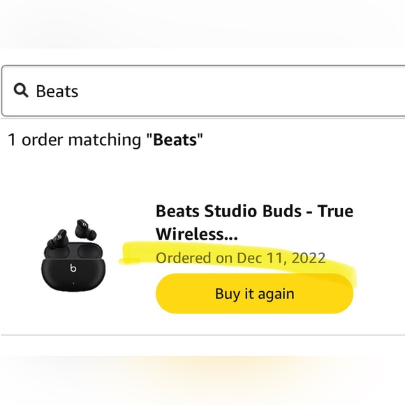Beats studio buds black with box w accessories like new. Used a few times. - Picture 3 of 4